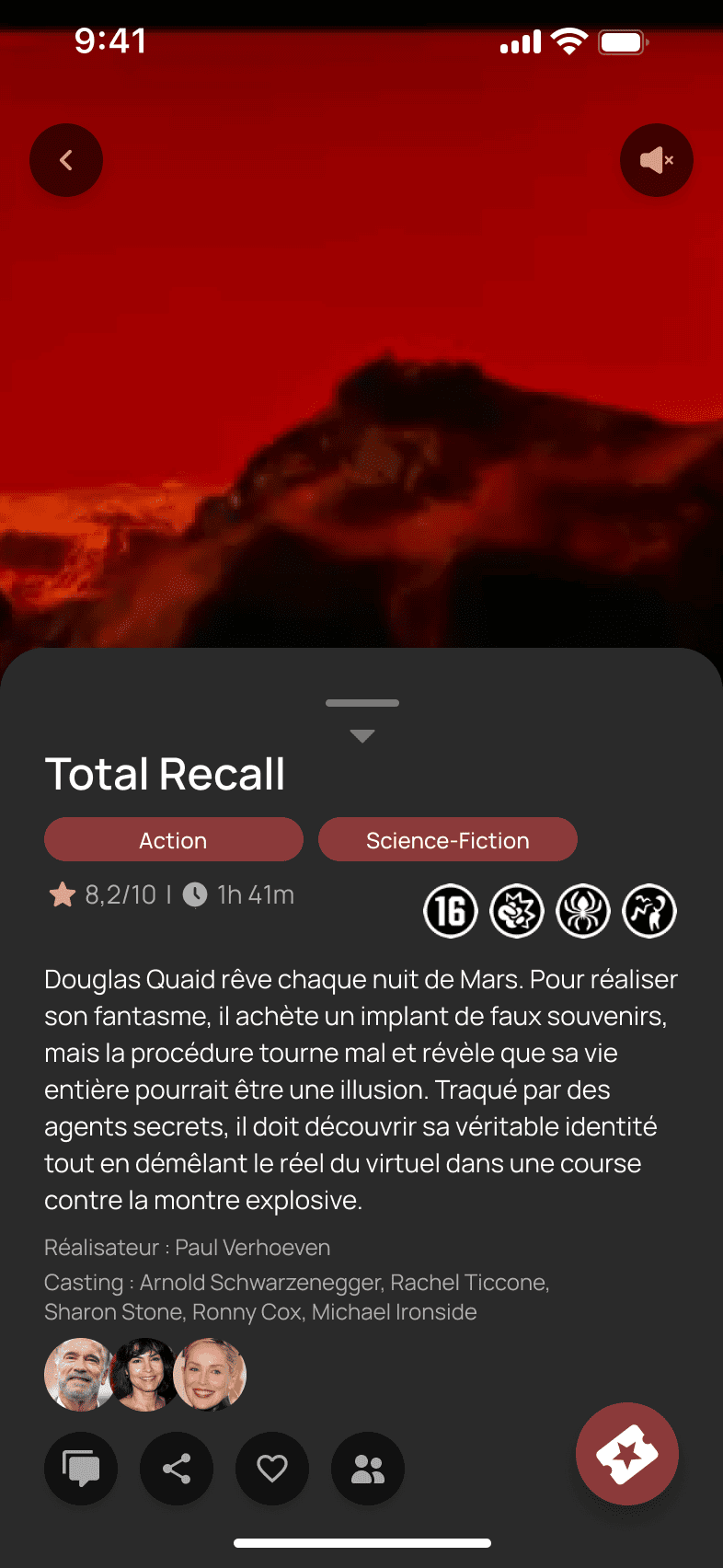 Écran 2 — App Cinéma