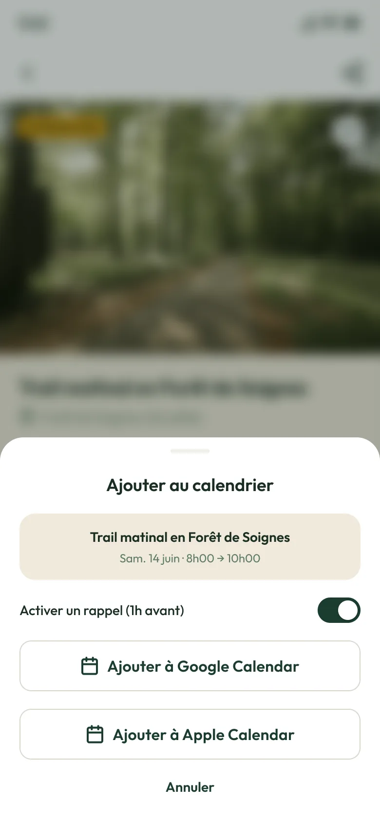 Écran 8 de TrailVibe