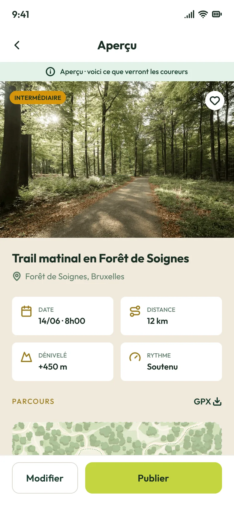 Écran 13 de TrailVibe
