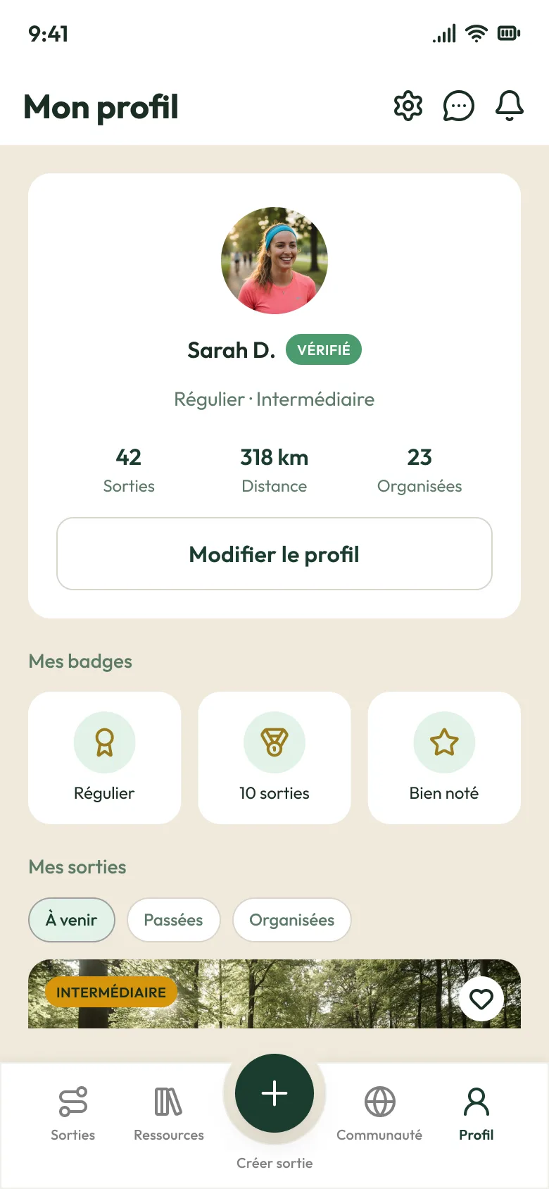 Écran 15 de TrailVibe
