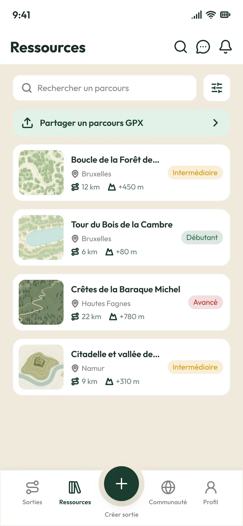 Écran 23 de TrailVibe