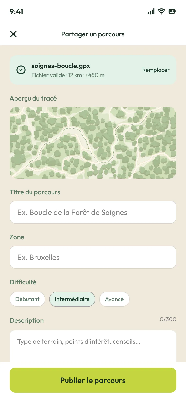 Écran 25 de TrailVibe