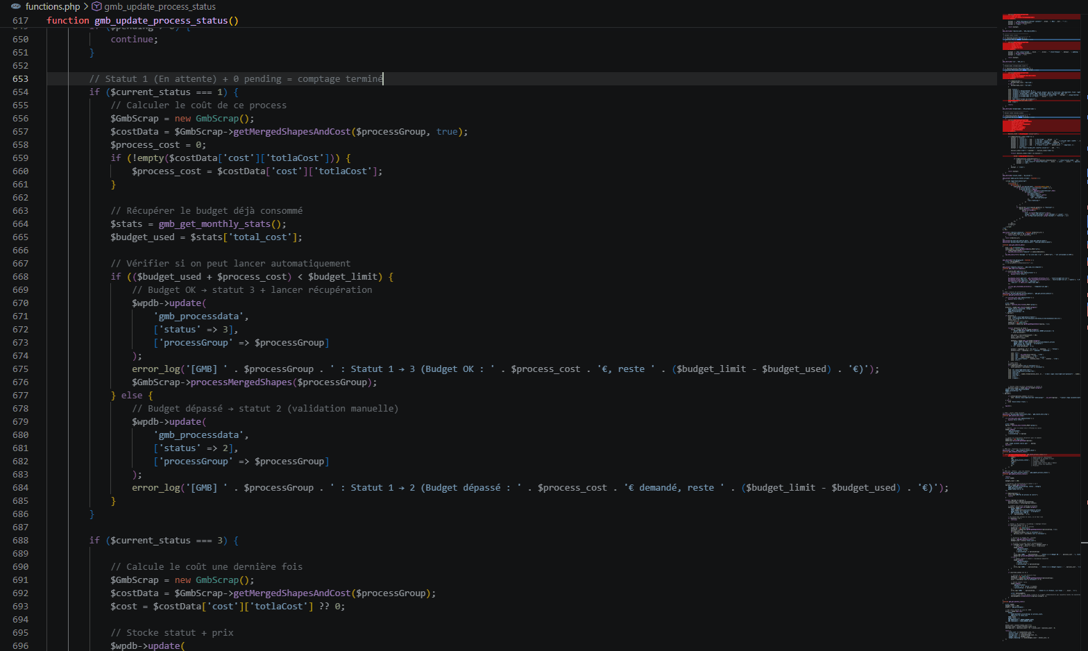 GMB Scraper — outil interne