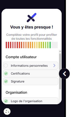 Système de complétion de profil